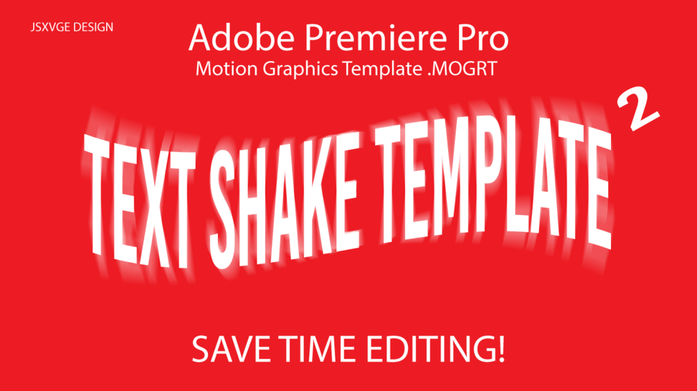 Text Shake Motion Graphics Template (Adobe Premiere Pro Shake Text Motion Graphics Template)  j_Text_Shake_2.MOGRT